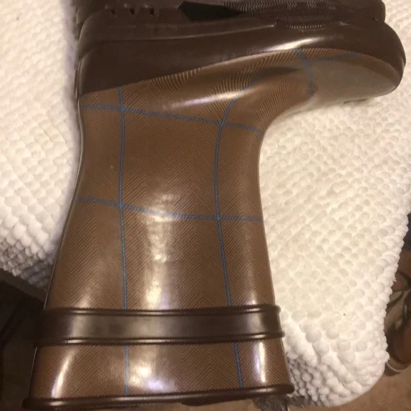 Sperry Rain Boots Rubber - Size 7M - Picture 5 of 8